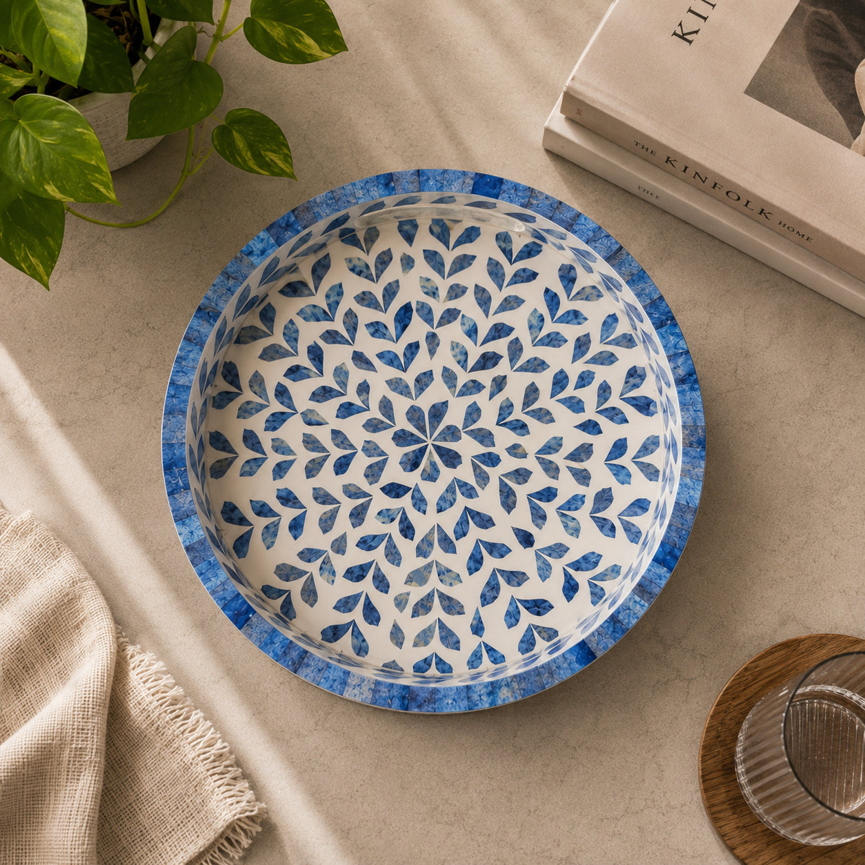 Ocean Mandala Tray