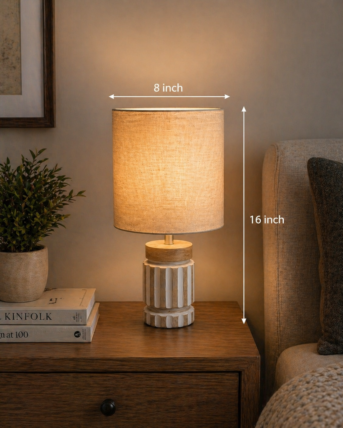 Terra White Table Lamp