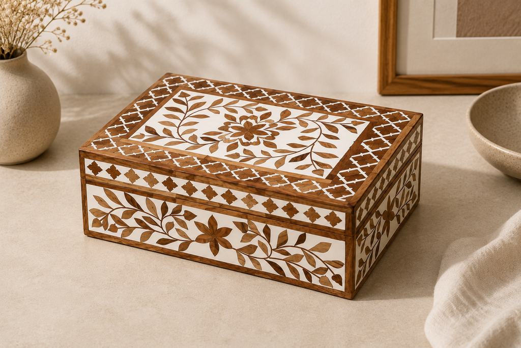 Jaipur Vine Inlay Box