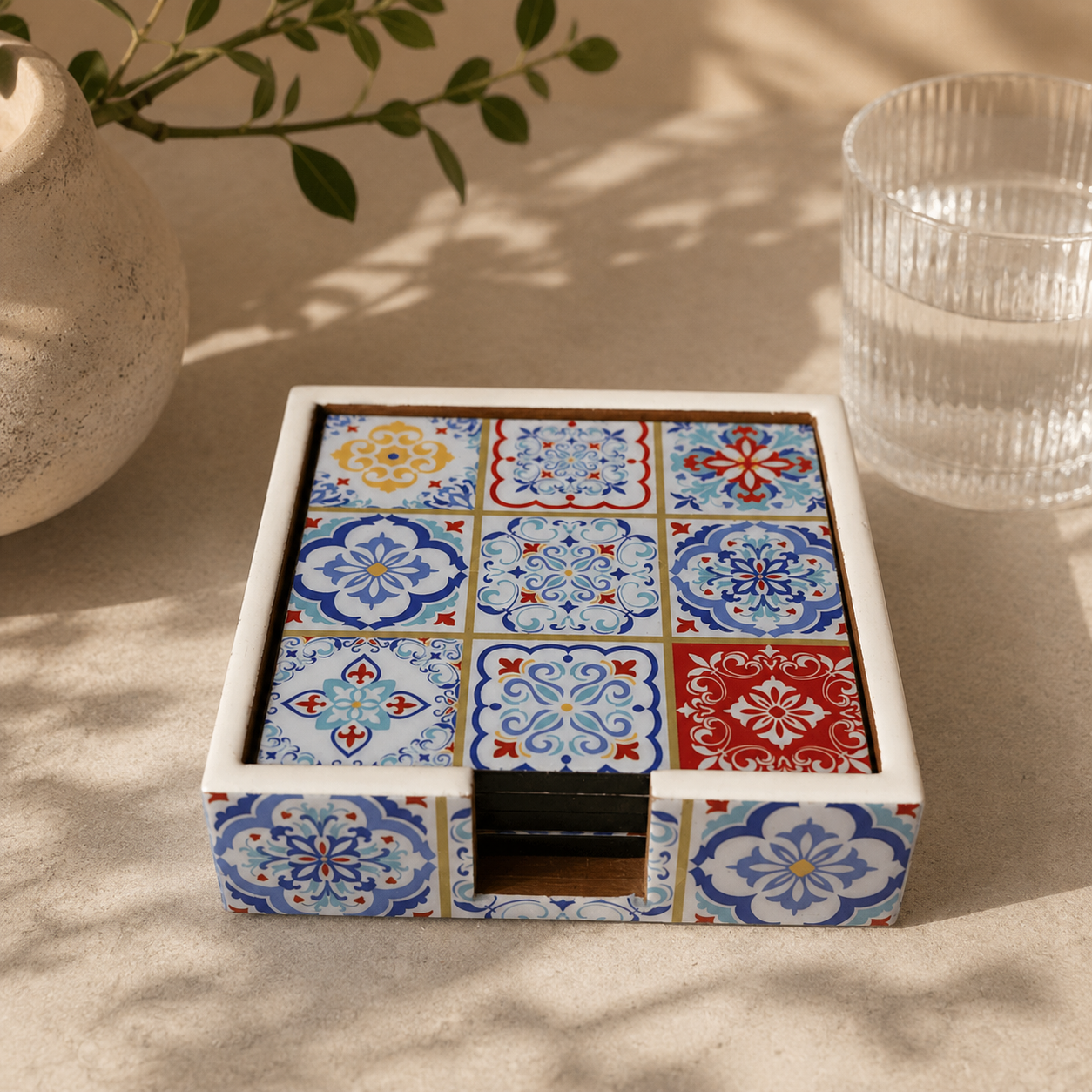 Lisbon Mosaic Coaster Set