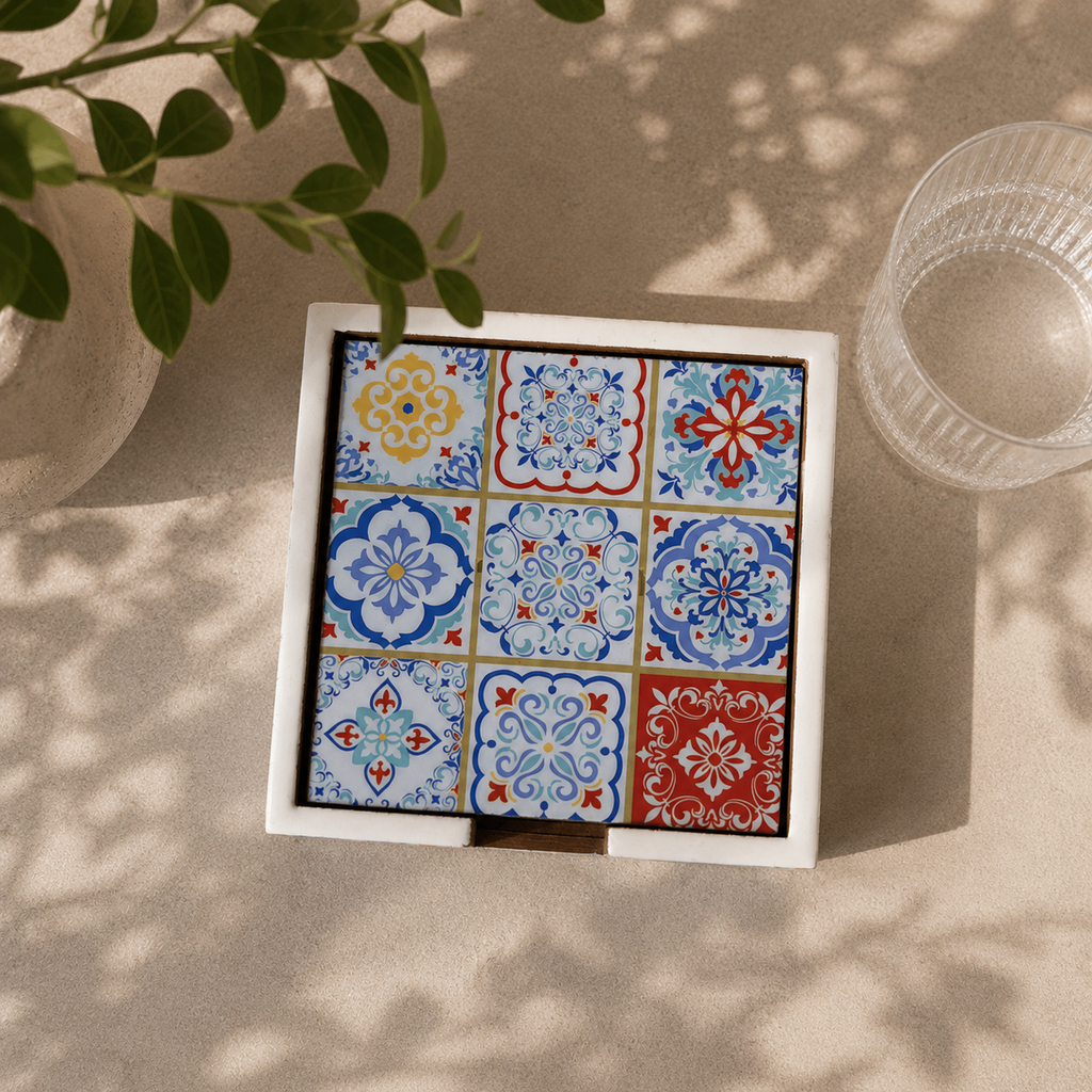 Lisbon Mosaic Coaster Set