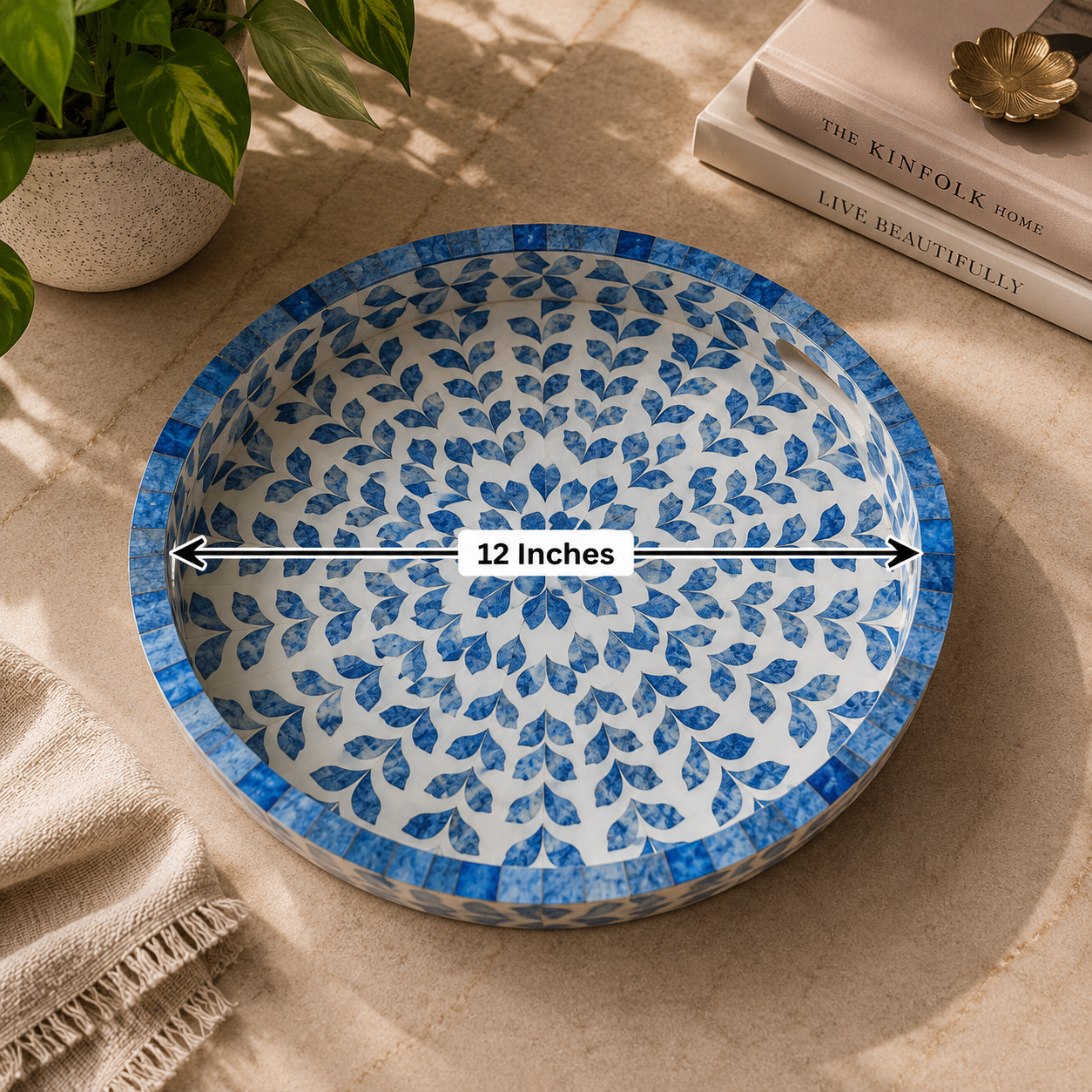Ocean Mandala Tray