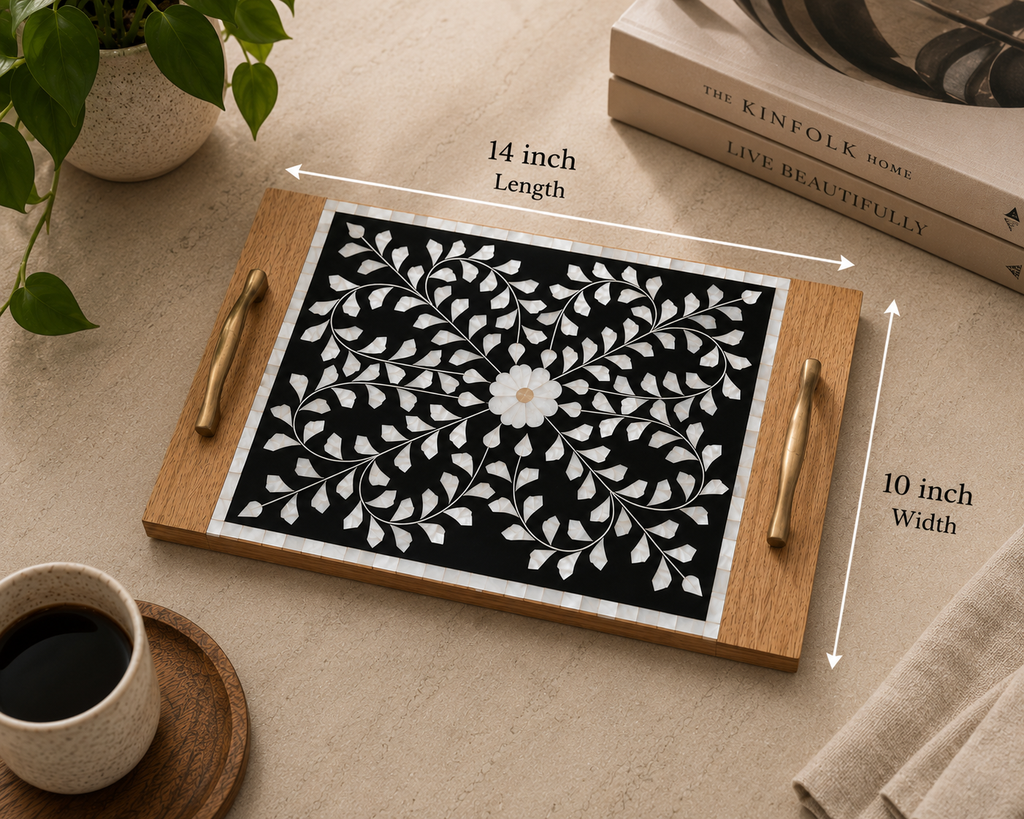 Ivory Mother-of-Pearl Tray