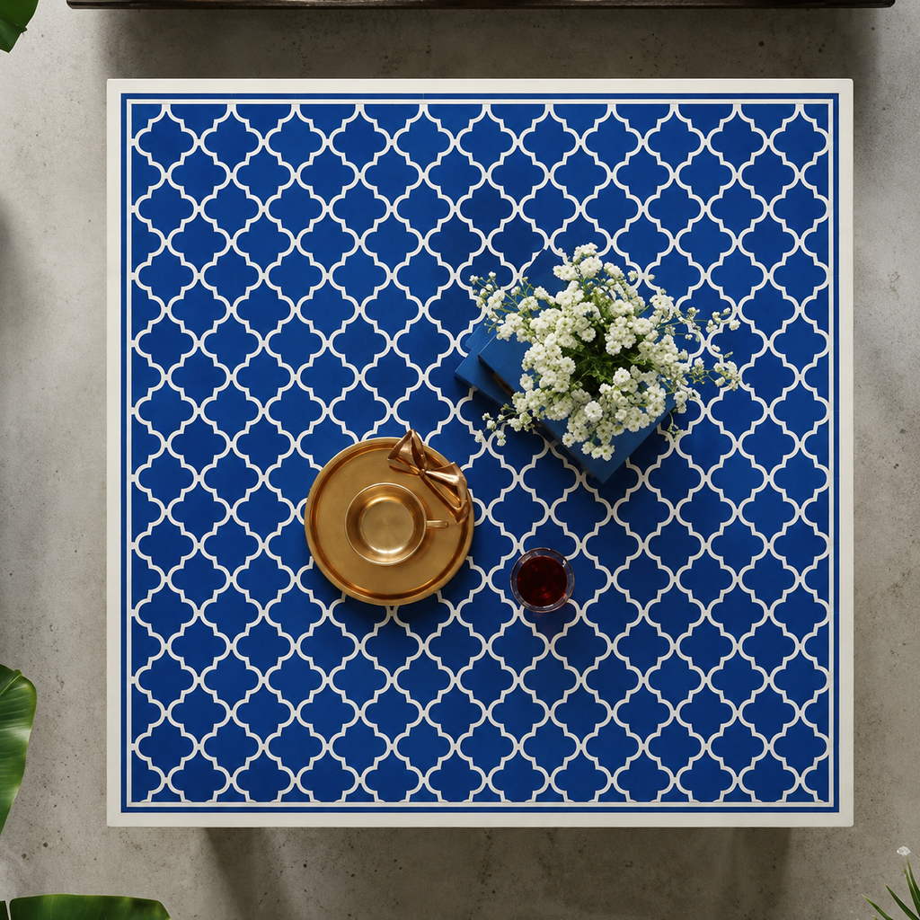 Azure Inlay Coffee Table