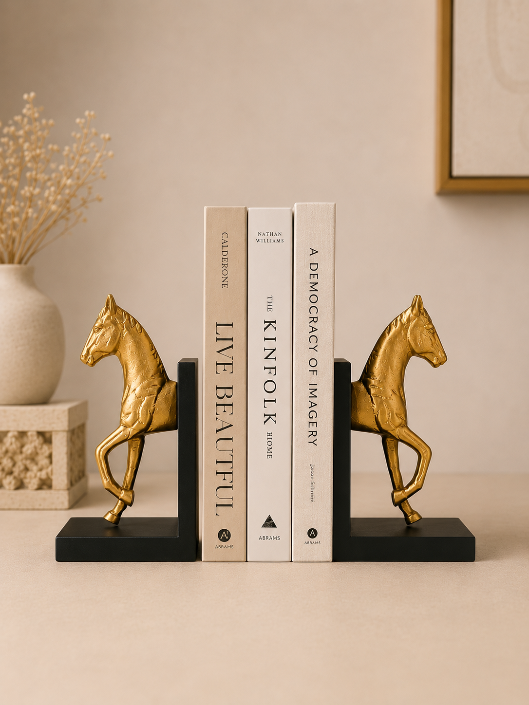 Regal Horse Bookends