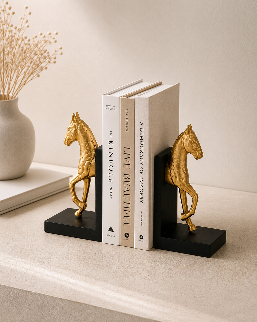 Regal Horse Bookends