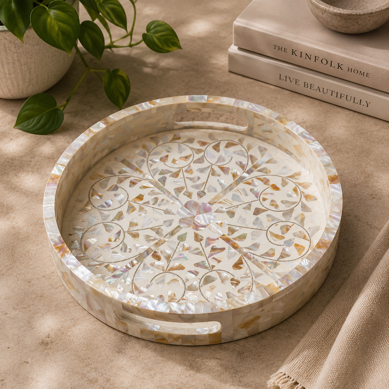Pearl Mandala Tray