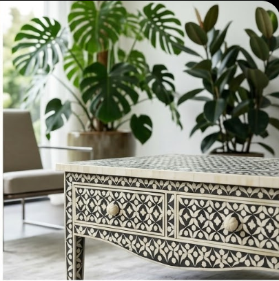 Noir Inlay Coffee Table