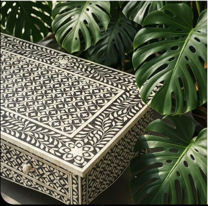 Noir Inlay Coffee Table