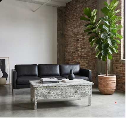 Ivory Artisan Coffee Table