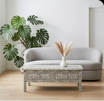 Ivory Artisan Coffee Table
