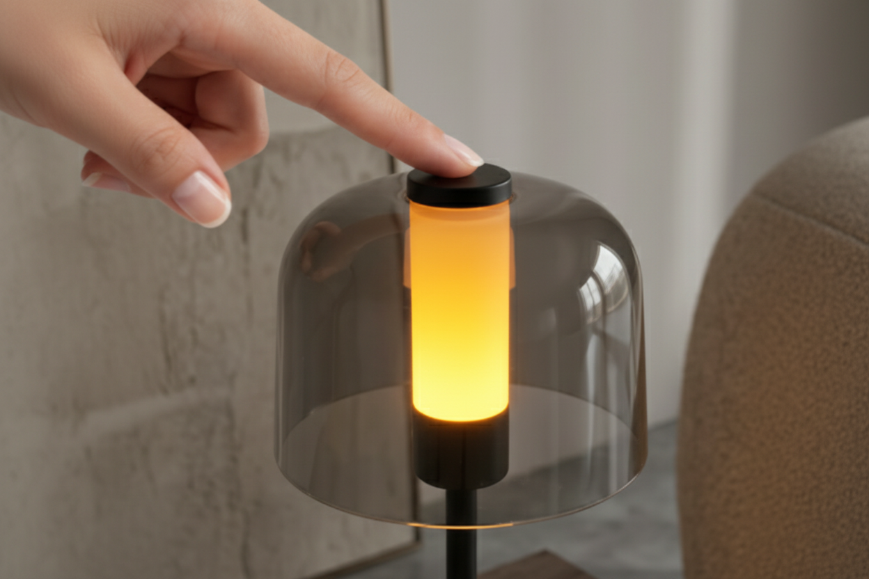 Noir Touch Table Lamp